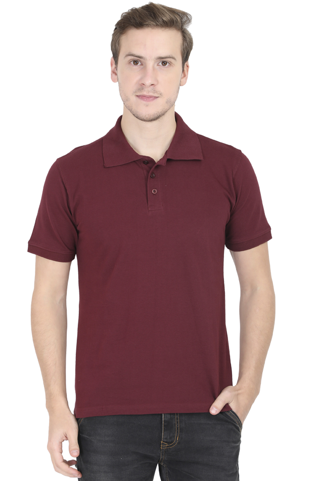 Unisex Plain Polo T-Shirts