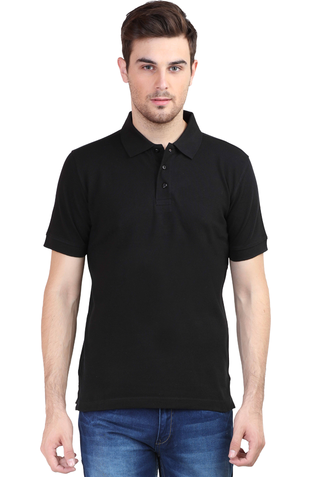 Unisex Plain Polo T-Shirts