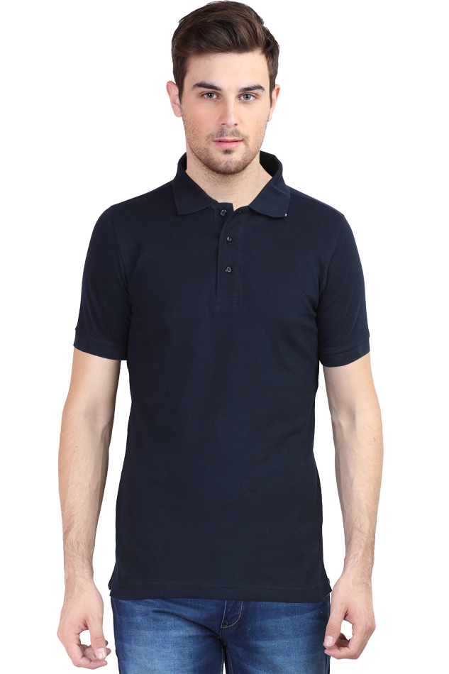 Unisex Plain Polo T-Shirts