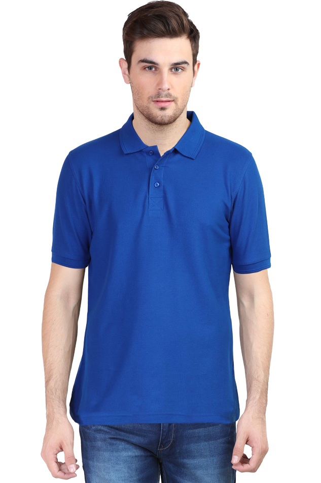 Unisex Plain Polo T-Shirts